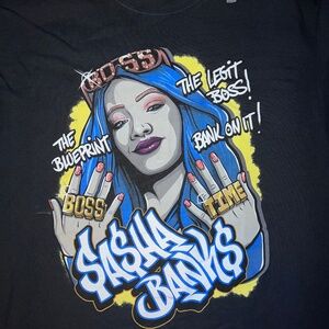 WWE Sasha Banks collaboration shirt *never worn*
